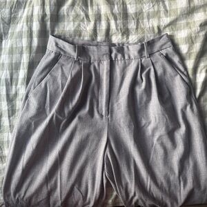 Abercrombie & Fitch Light Gray Trousers